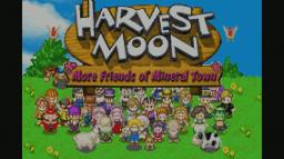 Harvest Moon: More Friends of Mineral Town Title Screen